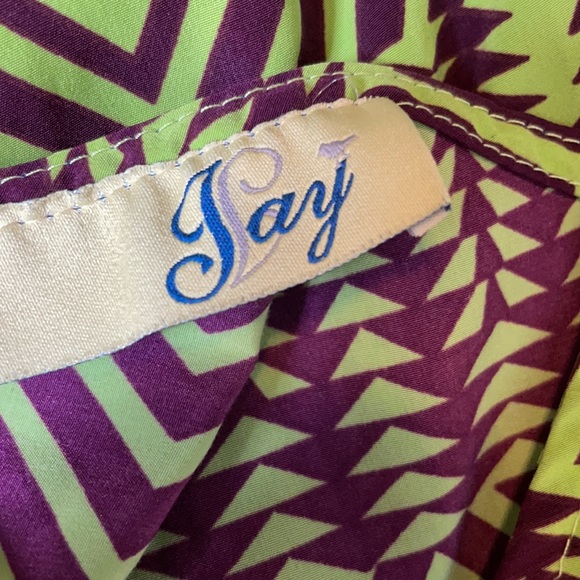 Bright Optical Illusion Chevron Strappy Aztec Tank - Picture 10 of 11